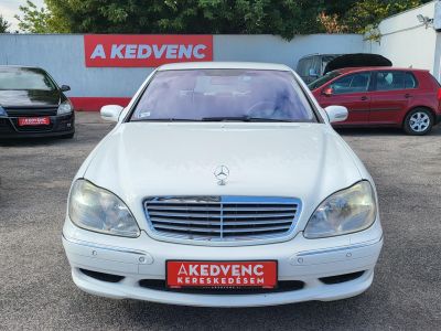 MERCEDES-BENZ S 500 L (Automata) Magyarországi Xenon Memória Ülésfűtés/hűtés Vajbőr Ritkaság!