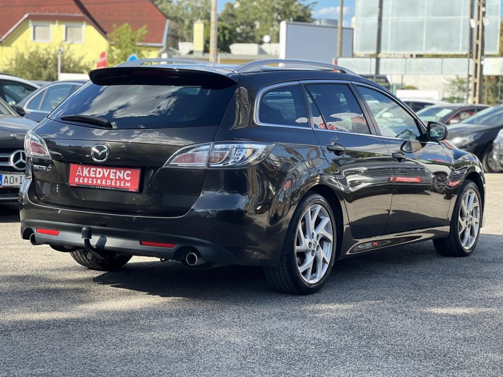 MAZDA 6 Sportkombi 2.5 GTA BOSE hifi. Gyári fényezés. Téli-nyári garnitúra. 1.5T horog!
