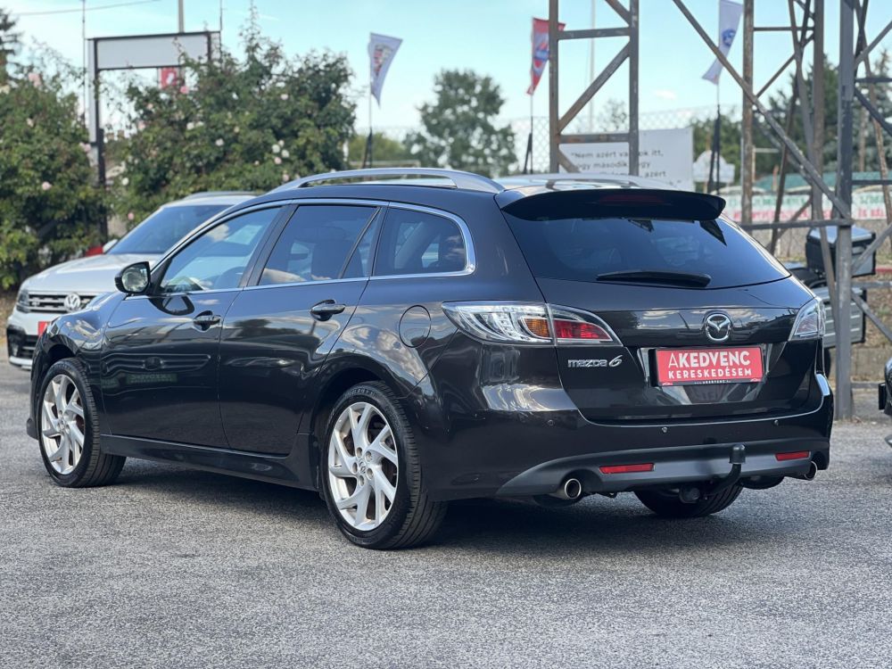 MAZDA 6 Sportkombi 2.5 GTA BOSE hifi. Gyári fényezés. Téli-nyári garnitúra. 1.5T horog!