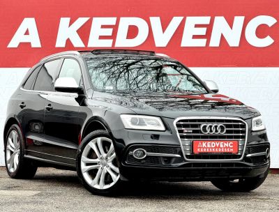 AUDI Q5 SQ5 3.0 TDI quattro Tiptronic ic Xenon Panorámatető Távtartó Navi Kamera Memória Ülésfűtés Vonóhorog