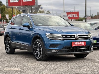 VOLKSWAGEN TIGUAN 2.0 TDI BMT SCR Highline 4Motion DSG Dynaudio. virtual cockpit. memória. head-up. bőrbelső. vezérlés cserélve!