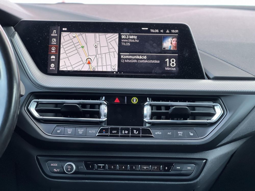 BMW 218d M Sport (Automata) 98e km. CARPLAY. LED. tempomat. ülésfűtés. keyless. megkímélt állapot!