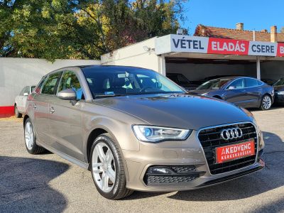 AUDI A3 Sportback 1.6 TDI Sport S-tronic S-line Bi-xenon Panoráma Navi Tempomat Ülésfűtés B&0