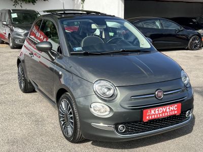 FIAT 500 500C 1.2 8V Lounge Dualogic Magyarországi. Gyári fényezés. Végig vezetett szervizkönyv! 51e km!