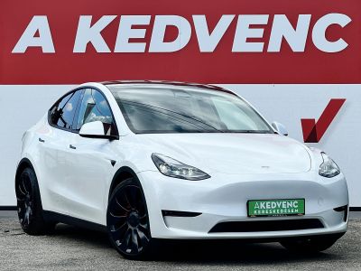 TESLA MODEL Y Performance AWD (Automata) 57e km. EAP. AMD Ryzen. mátrix LED. hőszivattyú. 21-es Überturbine felnikkel