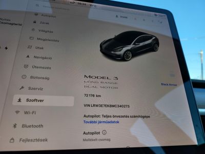 TESLA MODEL 3 Long Range AWD (Automata) 500km hatótáv. FACELIFT! Vonóhorog. gyári garancia 2029-ig!