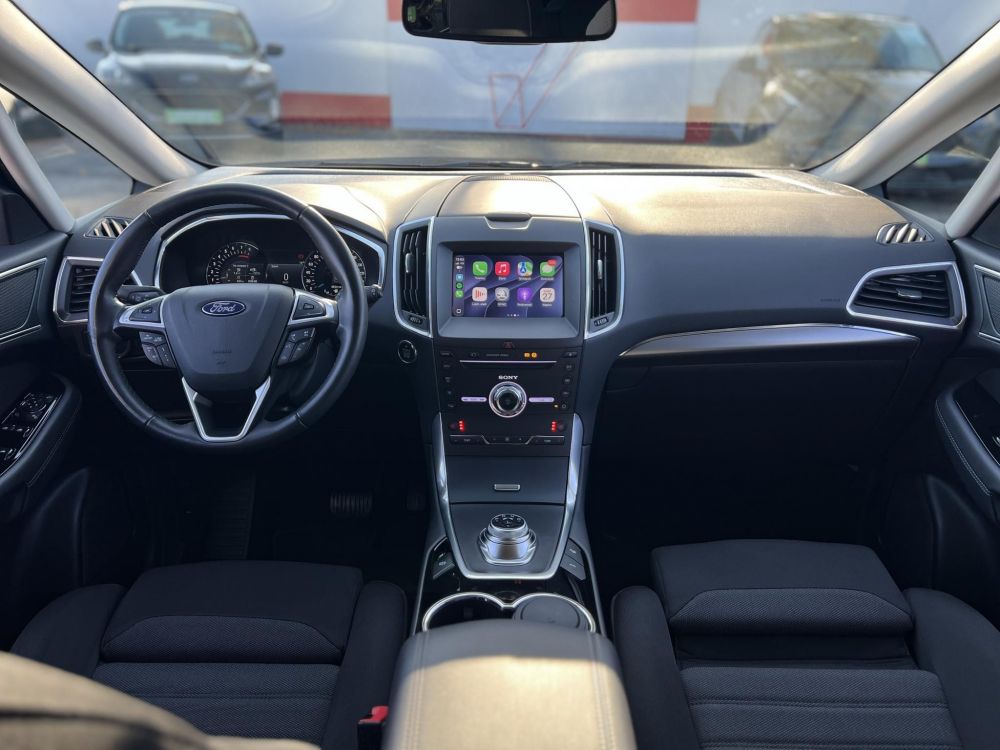 FORD S-MAX 2.5 FHEV Titanium CVT Sávtartó Carplay Tempomat Ülésfűtés!