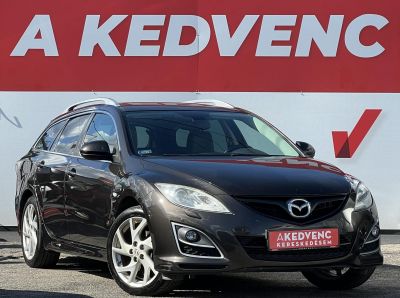 MAZDA 6 Sportkombi 2.5 GTA BOSE hifi. Gyári fényezés. Téli-nyári garnitúra. 1.5T horog!