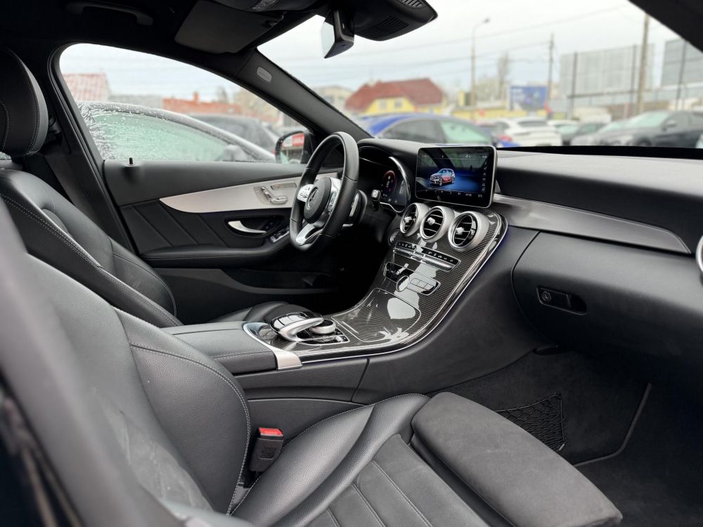 MERCEDES-BENZ C 300 T de EQ Power 9G-TRONIC AMG+karbon csomag. 88e km Burmester. teljes kerámia bevonat. ZÖLD rendszám