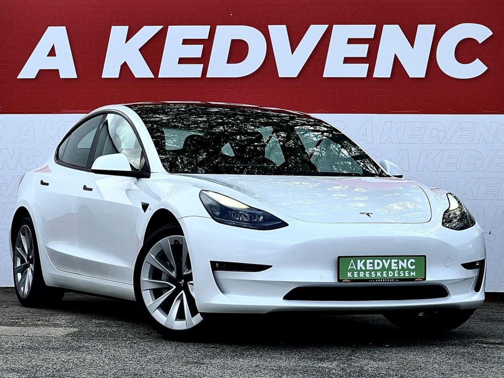 TESLA MODEL 3 Long Range AWD (Automata) 63e km. 2029-ig garanciális. 550 km-es hatótáv!