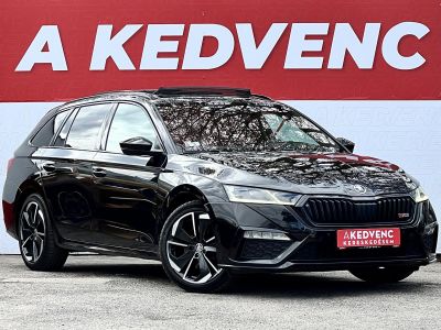 SKODA OCTAVIA Combi 2.0 TDI SCR RS DSG Magyarországi. Gyári fényezés. Végig vezetett szervizkönyv!