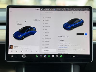 TESLA MODEL 3 Standard Range Plus Aut 123e km. garanciális akkumulátor és hajtás. magyar rendszámos!