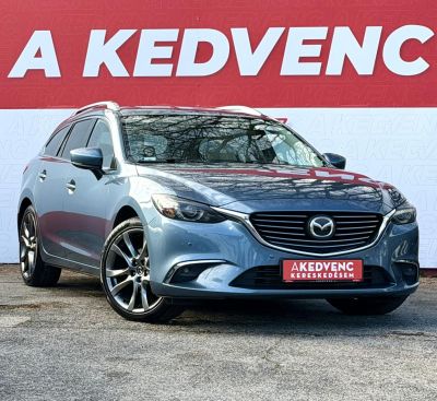 MAZDA 6 Sportkombi 2.2 CD AWD Revolution Top (Automata) M.o.-i. Teljes felszereltség! Xenon BOSE Vajbőr belső HUD Memória Vonóhorog
