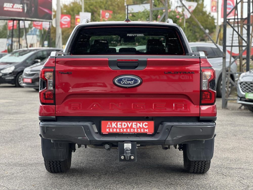 FORD RANGER 3.0 TDCi V6 EcoBlue 4x4 Wildtrak (Automata) ÁFÁS! M.o-i. Márkaszervizelt előélet. 3.5T vonóhorog!