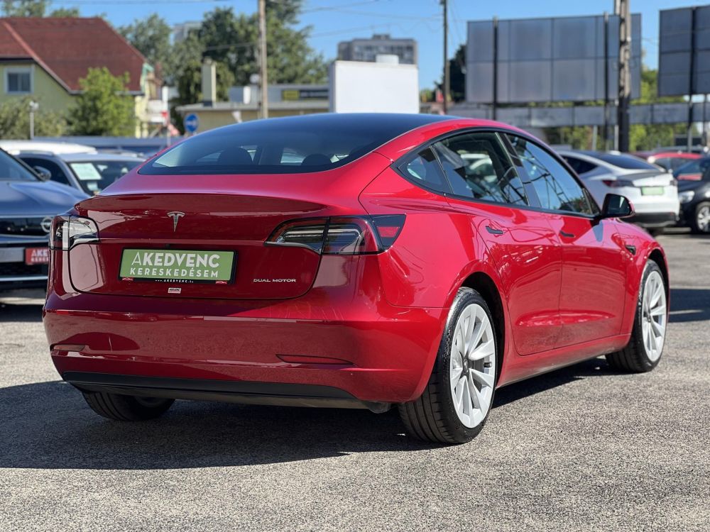 TESLA MODEL 3 Long Range AWD (Automata) 79e km. mátrix LED. hőszivattyú. AMD Ryzen. garanciális!