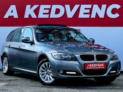 BMW 320d xDrive Touring (Automata) Bordó bőr belső.153e km. M.o.-i. frissen szervizelt! panoráma tető ülésfűtés