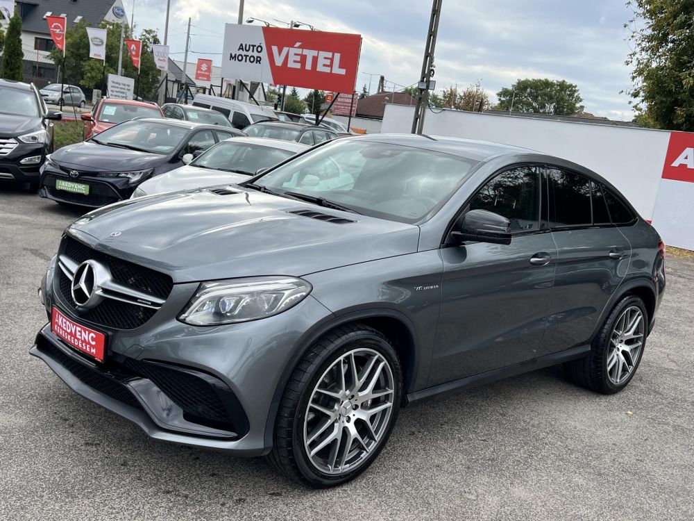 MERCEDES-AMG GLE 63 COUPE BITURBO 77e km. Magyarországi. ÜLÉSHŰTÉS LED HARMAN/KARDON MEMÓRIA