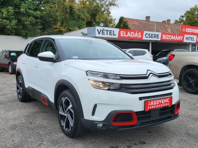 CITROEN C5 AIRCROSS 1.6 PureTech Feel EAT8 M.o.-i. 1.tul. LED Holttér Carplay Kamera Keyless Márkaszervizelt!