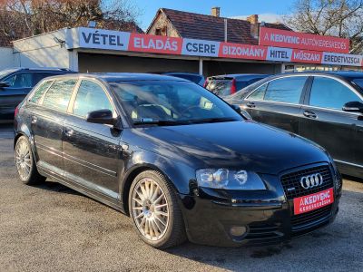 AUDI A3 3.2 V6 quattro Ambition DSG A legjobb áron! 250le. xenon. bose. barna belső