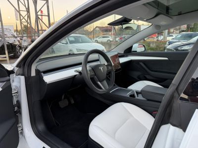 TESLA MODEL 3 Long Range AWD (Automata) 75e km. FEHÉR BELSŐ!