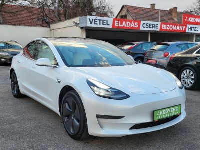 TESLA MODEL 3 Long Range AWD (Automata) FEHÉR BELSŐ. garanciális