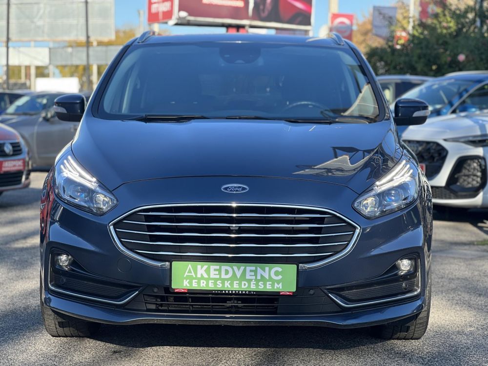 FORD S-MAX 2.5 FHEV Titanium CVT Sávtartó Carplay Tempomat Ülésfűtés!
