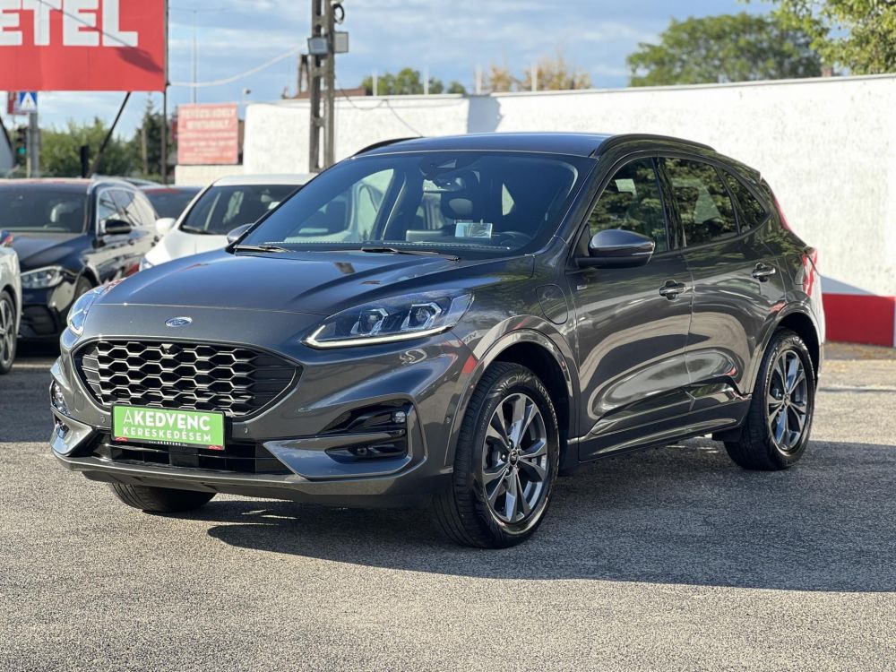 FORD KUGA 2.5 PHEV ST-Line X CVT 88e km. head-up. vonóhorog. ülés-kormányfűtés. CARPLAY!