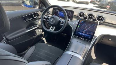 MERCEDES-BENZ C-OSZTÁLY C 300 e T 9G-TRONIC Plug-in hybrid AMG csomag. Burmester. memória. 110km-es elektromos hatótáv!
