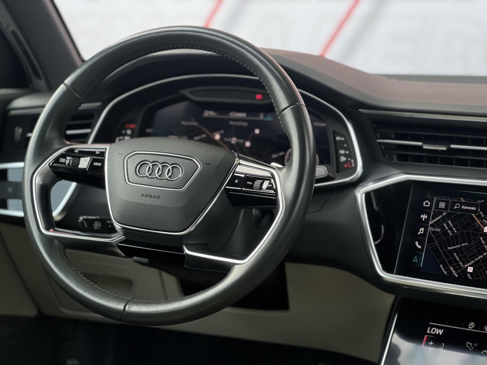 AUDI A6 55 TFSI Sport quattro S-tronic 97e km. LED Virtual Cockpit Memória Vajbőr Kamera Távtartó Sávtartó