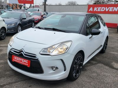 CITROEN DS3 1.6 e-HDi DStyle Digitklíma Tempomat Félbőr sportbelső Téli-Nyári gumi Végig vezetett szervizköny