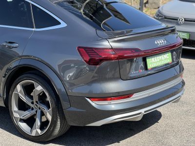AUDI E-TRON Sportback 60 S quattro (Automata) 55e km. Bang And Olufsen. panoráma tető. head-up. CARPLAY. garanciális!