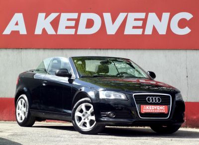 AUDI A3 Cabrio 1.9 PD TDI Ambition DPF Xenon Tolatóradar Digitklíma Téli-nyári kerék szett!