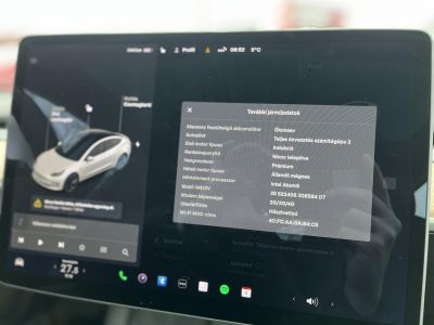 TESLA MODEL 3 Long Range AWD (Automata) Garanciális. hőszívattyús. 500km hatótáv