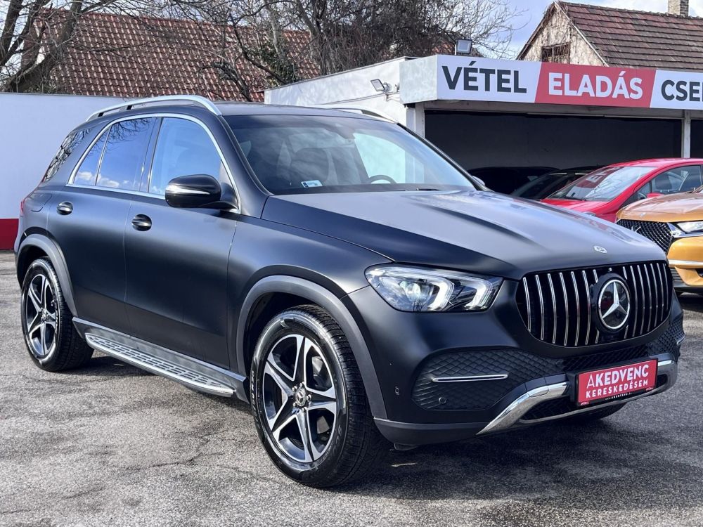 MERCEDES-BENZ GLE-OSZTÁLY GLE 300 d 4Matic 9G-TRONIC M.o.-i. márkaszervizelt. burmester. űléshűtés. memória. vonóhorog. carplay