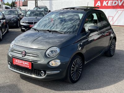FIAT 500 500C 1.2 8V Lounge Dualogic Magyarországi. Gyári fényezés. Végig vezetett szervizkönyv! 51e km!