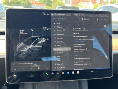 TESLA MODEL 3 Standard Range Plus Aut 48e km. garanciális. mátrix LED. GYÖNYÖRŰ állapot!