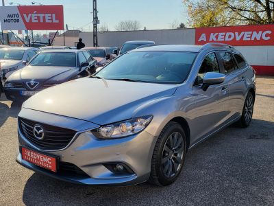 MAZDA 6 Sportkombi 2.2 CD150 Attraction Tempomat Holttér PDC Ülésfűtés Bluetooth