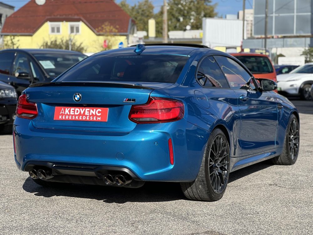 BMW M2 Competition DKG Tuningmentes. magas felszereltség. Apple carplay