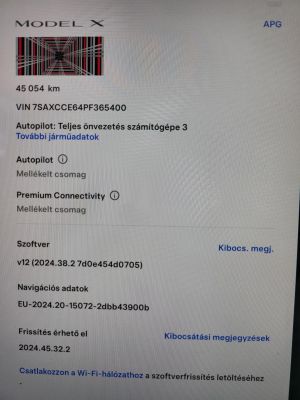 TESLA MODEL X Plaid (Automata) (6 személyes ) Magyarországi! Áfás ár! Teljes felszereltség!