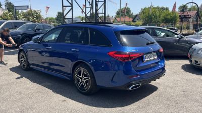 MERCEDES-BENZ C-OSZTÁLY C 300 e T 9G-TRONIC Plug-in hybrid AMG csomag. Burmester. memória. 110km-es elektromos hatótáv!