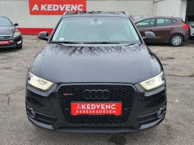 AUDI Q3 2.0 TDI DPF quattro S-tronic S-Line LED Bőrbelső Navigáció Ülésfűtés Tempomat Start-Stop PDC