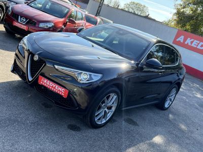 ALFA ROMEO STELVIO 2.0 T Super Q4 (Automata) 280le. M.o.-i. LED Tempomat Navi Sávtartó Memória Ülésfűtés Kamera Szervizelt!