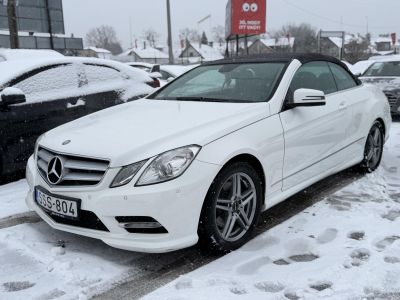 MERCEDES-BENZ E 220 CDI (Automata) Cabrio AMG csomag. 110e km. GYÖNYÖRŰ!