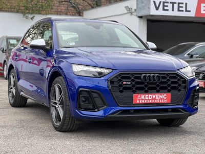 AUDI SQ5 55 TDI quattro Tiptronic ic 86e km. Virtual cockpit. Végig márkaszervizelt. Gyönyörű állapot!