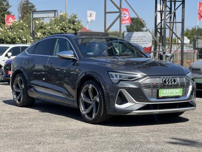 AUDI E-TRON Sportback 60 S quattro (Automata) 55e km. Bang And Olufsen. panoráma tető. head-up. CARPLAY. garanciális!