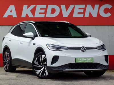 VOLKSWAGEN ID.4 77kWh Pro P. Max M.o.-i. 1.tul. Teljes felszereltség. Garanciális. Sérülésmentes. 500km hatótáv