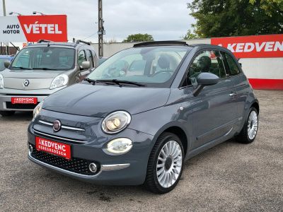 FIAT 500 500C 1.2 8V PopStar 36e km. Digitklíma Tolatóradar Bluetooth Multikormány