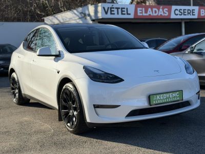 TESLA MODEL Y Long Range AWD (Automata) 72e km. AMD Ryzen. hőszivattyú. mátrix LED. garanciális!