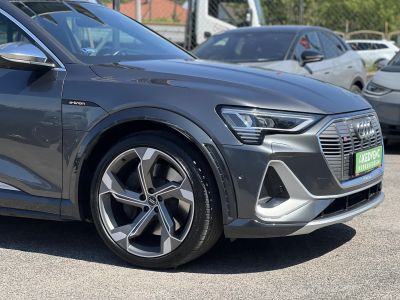 AUDI E-TRON Sportback 60 S quattro (Automata) 55e km. Bang And Olufsen. panoráma tető. head-up. CARPLAY. garanciális!
