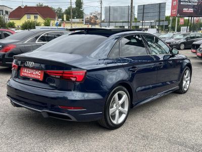AUDI A3 Limousine 2.0 TDI Sport quattro S-tronic S-line 48e km. LED Napfénytető Virtual Cockpit Távtartó Ülésfűtés